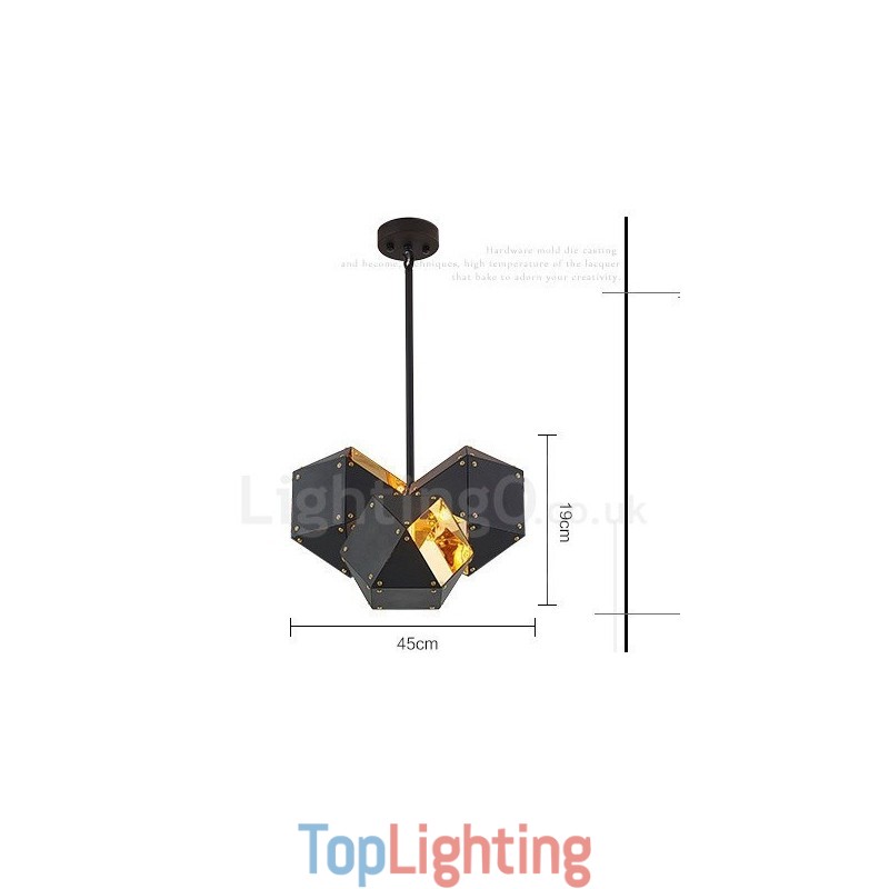3 Light Modern Contemporary Pendant Light