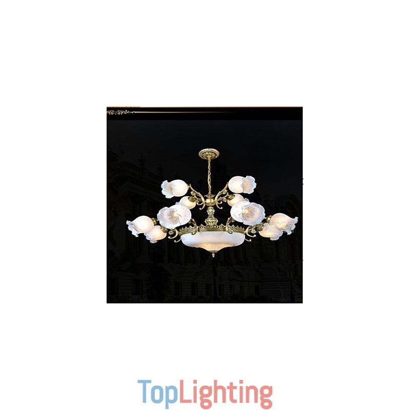 Chandelier Traditional Classic Vintage Retro Metal