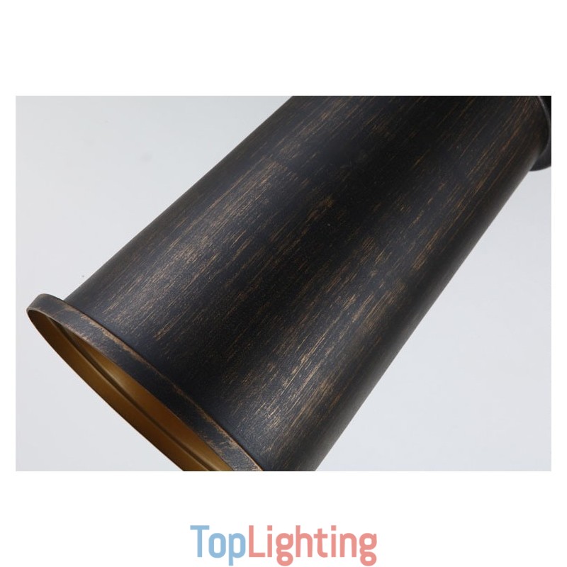 Retro Vintage 1 Light Metal Pendant Light