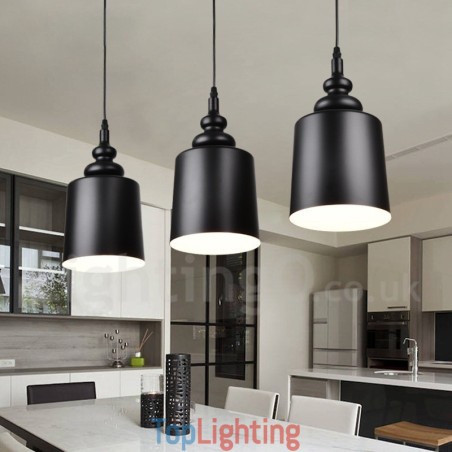 Black Modern Contemporary 3 Light Pendant Light Black Modern Contemporary 3 Light Pendant Light