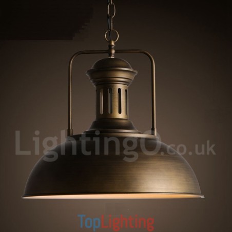 Retro Vintage Metal 1 Light Pendant Light Retro Vintage Metal 1 Light Pendant Light
