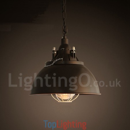 Retro Vintage Metal 1 Light Pendant Light Retro Vintage Metal 1 Light Pendant Light