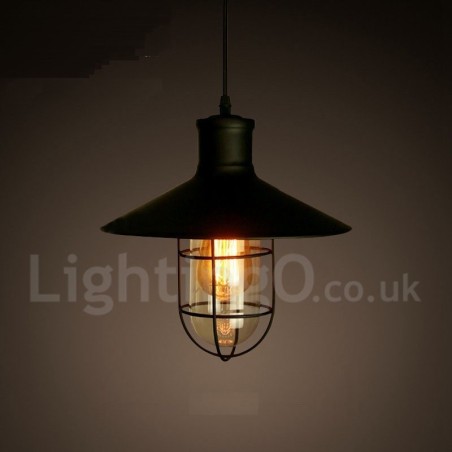 Retro Vintage Metal 1 Light Pendant Light Retro Vintage Metal 1 Light Pendant Light
