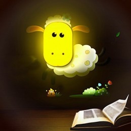 Creative Spirit Intelligent Light Control Small Night Light Children Wall Lamp Lights