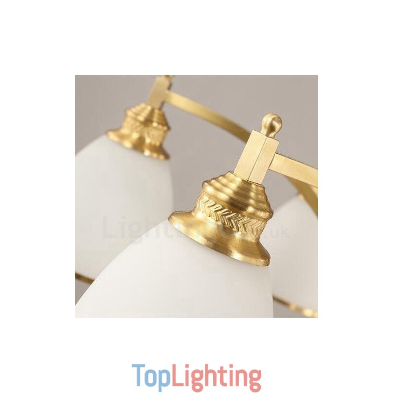 3 Light Rustic Lodge Integrated Metal Copper Chandelier