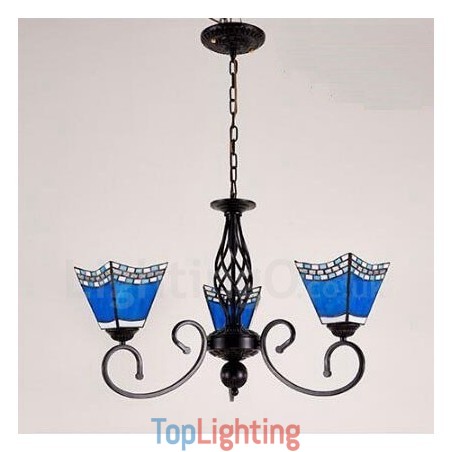 3 Light Mediterranean Style Integrated Metal Chandelier 3 Light Mediterranean Style Integrated Metal Chandelier