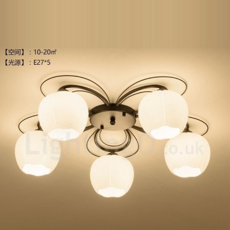 5 Light Rustic Lodge Integrated Chandelier 5 Light Rustic Lodge Integrated Chandelier