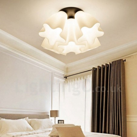 5 Light Rustic Lodge Integrated Chandelier 5 Light Rustic Lodge Integrated Chandelier
