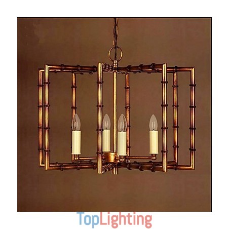 American Country Simple Antique Copper Iron Chandelier Chandelier Creative American Country Simple Antique Copper Iron Chandelier Chandelier Creative