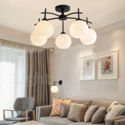 5 Light Traditional Classic Integrated Chandelier