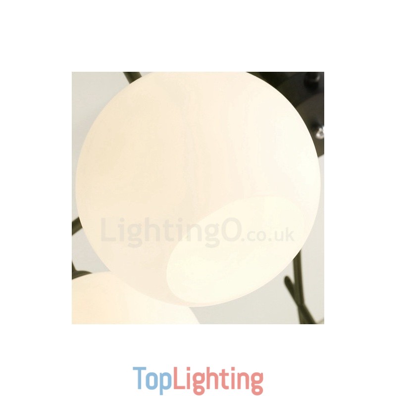 8 Light Traditional Classic Integrated Chandelier
