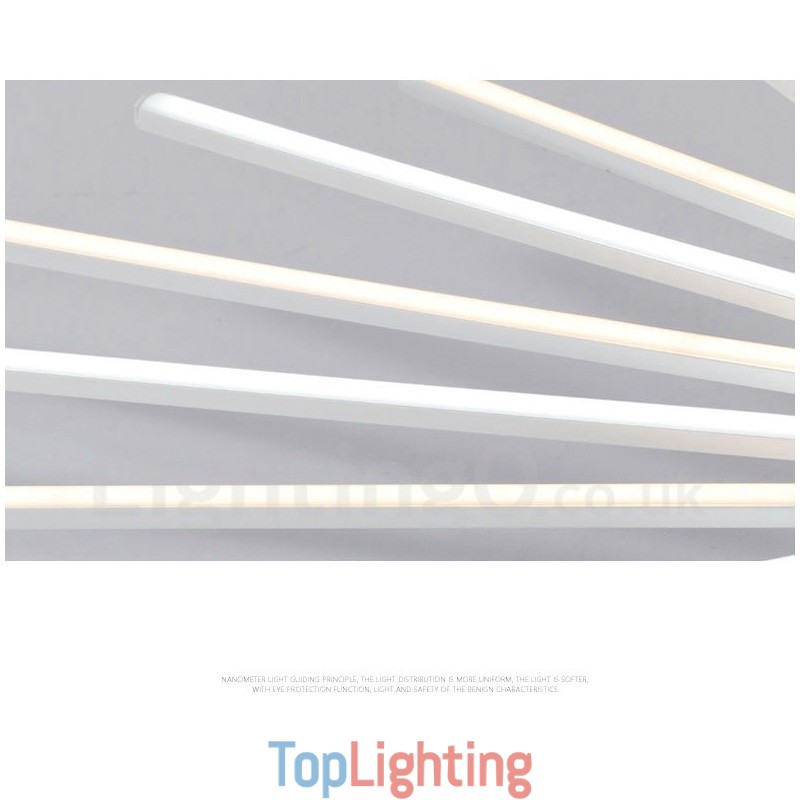 28 Light Modern Contemporary Integrated Metal Chandelier