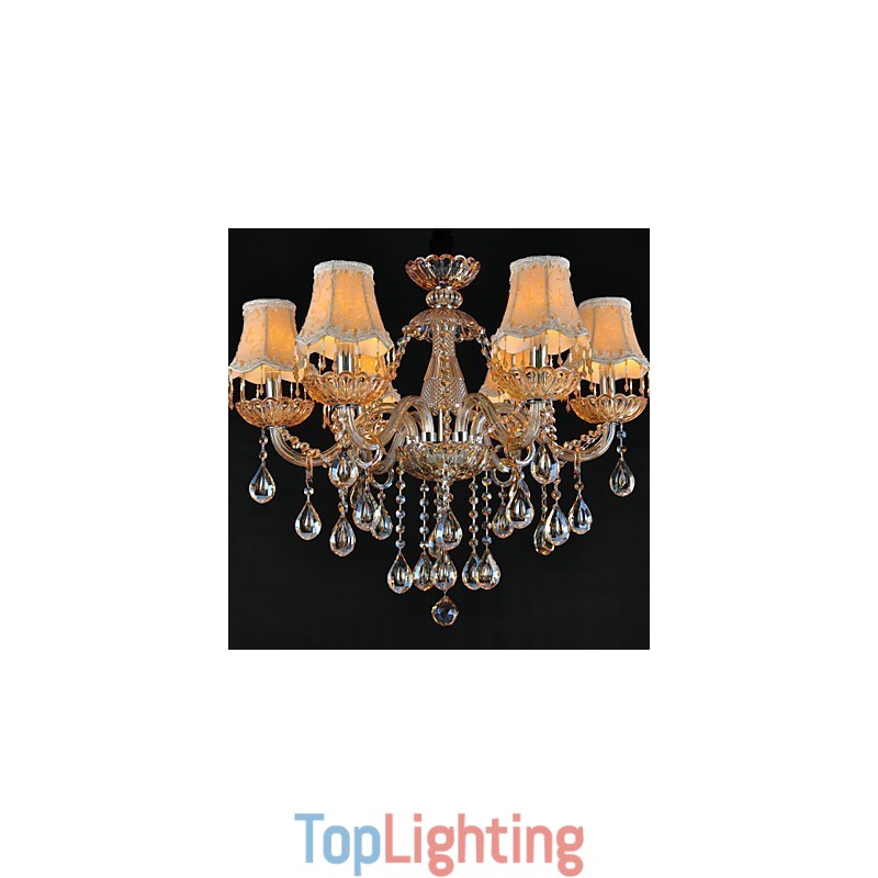 Chandelier Crystal Traditional Classic Glass 6 Light