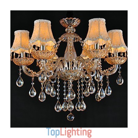 Chandelier Crystal Traditional Classic Glass 6 Light Chandelier Crystal Traditional Classic Glass 6 Light