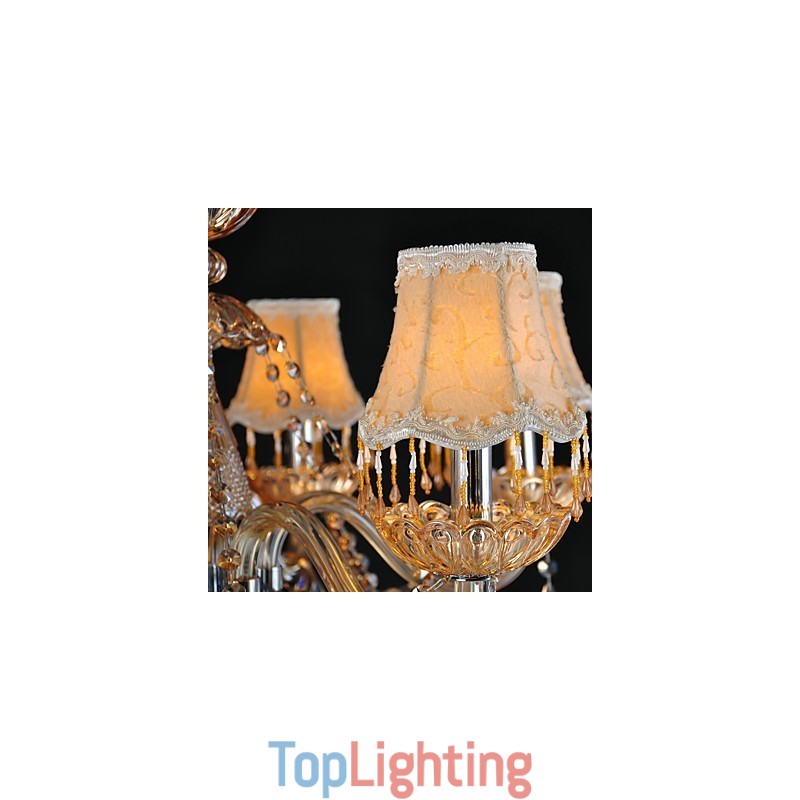 Chandelier Crystal Traditional Classic Glass 6 Light