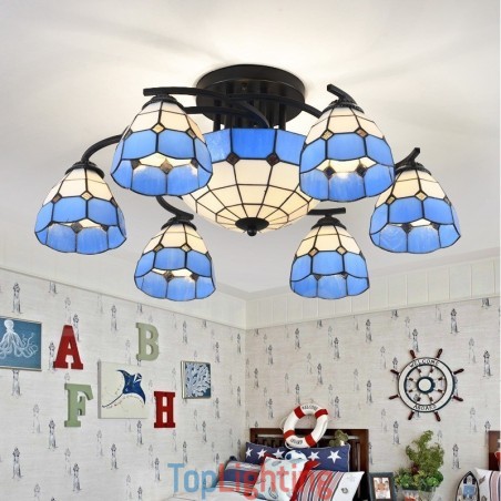 9 Light Mediterranean Style Integrated Chandelier 9 Light Mediterranean Style Integrated Chandelier