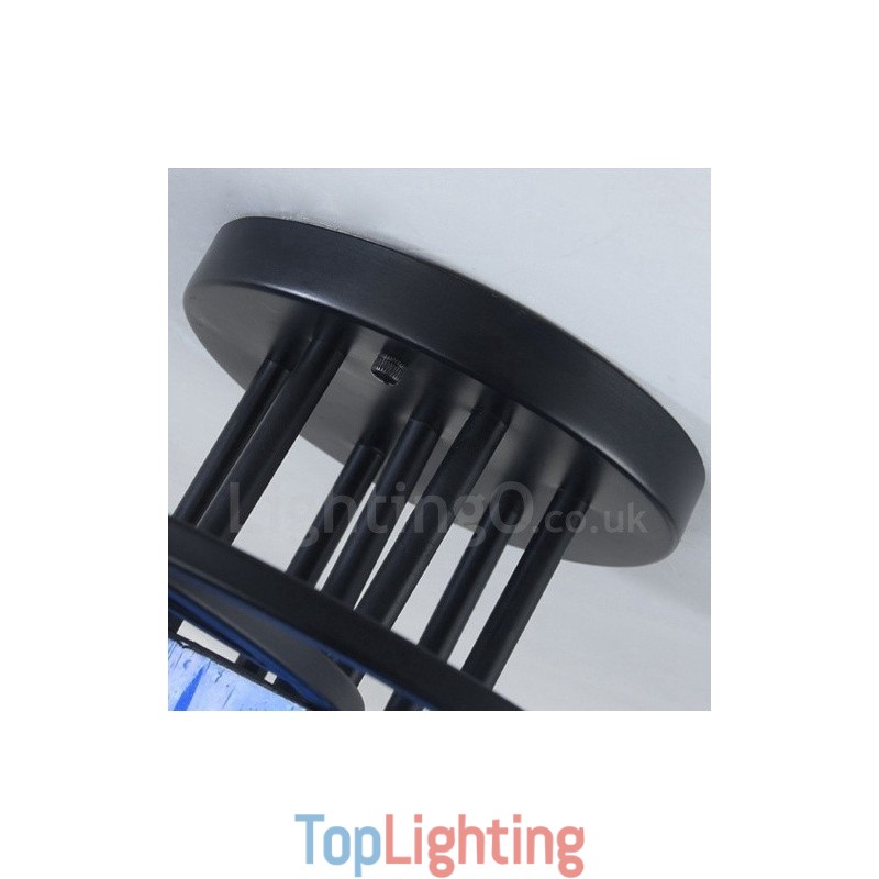 9 Light Mediterranean Style Integrated Chandelier