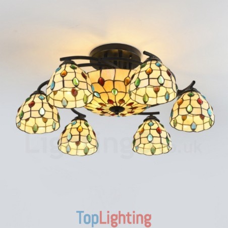 9 Light Mediterranean Style Integrated Chandelier 9 Light Mediterranean Style Integrated Chandelier