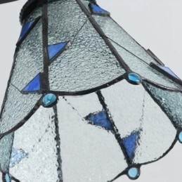 4 Light Mediterranean Style Integrated Bath Metal Chandelier