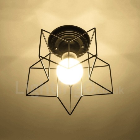 Single Light Rustic Lodge Integrated Chandelier Single Light Rustic Lodge Integrated Chandelier