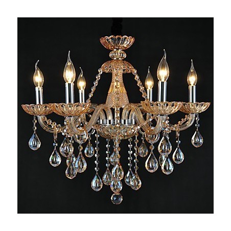 Chandelier Crystal Traditional Classic Glass 6 Light Chandelier Crystal Traditional Classic Glass 6 Light