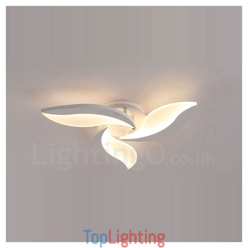 3 Light Modern Contemporary Integrated Chandelier