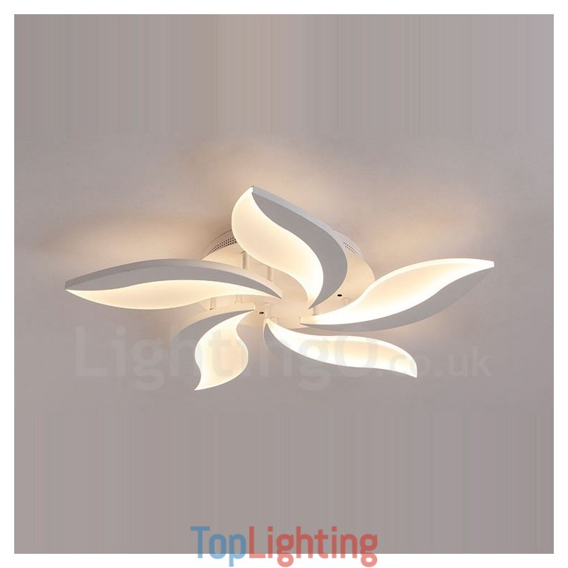 5 Light Modern Contemporary Integrated Chandelier