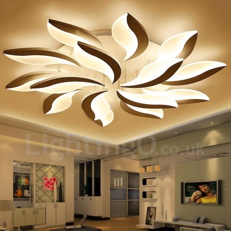 15 Light Modern Contemporary Integrated 128W Chandelier 15 Light Modern Contemporary Integrated 128W Chandelier