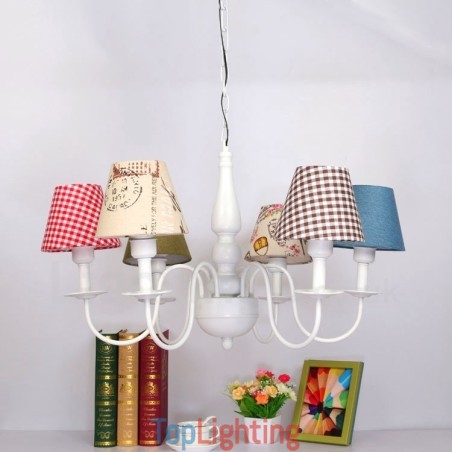 Traditional Classic Integrated Metal Chandelier Traditional Classic Integrated Metal Chandelier