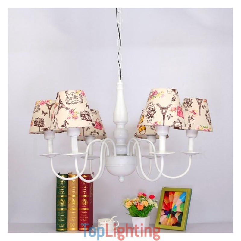 Traditional Classic Integrated Metal Chandelier