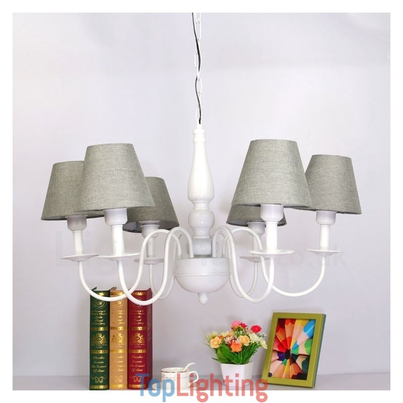 Traditional Classic Integrated Metal Chandelier