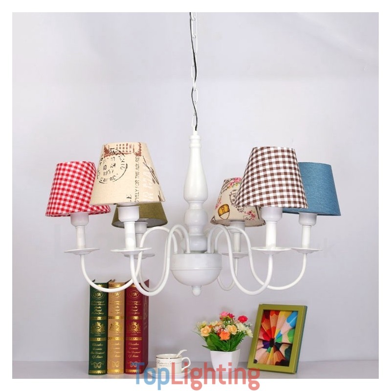 Traditional Classic Integrated Metal Chandelier