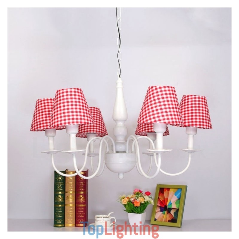 Traditional Classic Integrated Metal Chandelier
