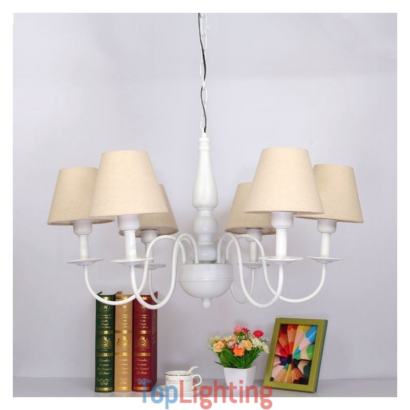 Traditional Classic Integrated Metal Chandelier
