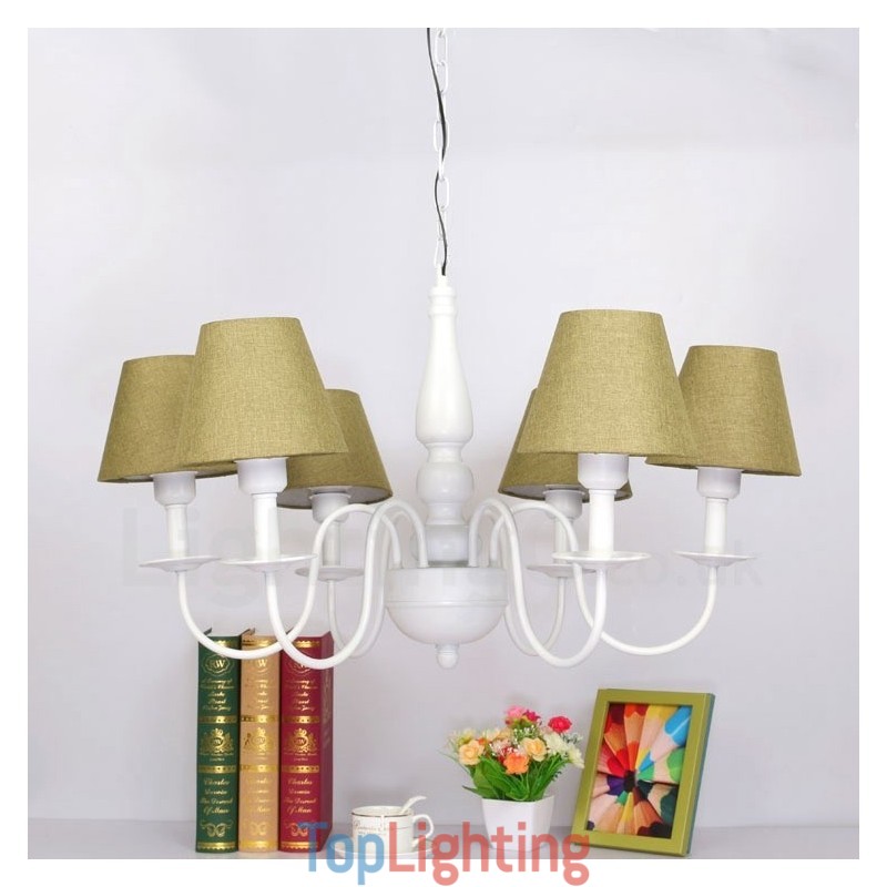 Traditional Classic Integrated Metal Chandelier
