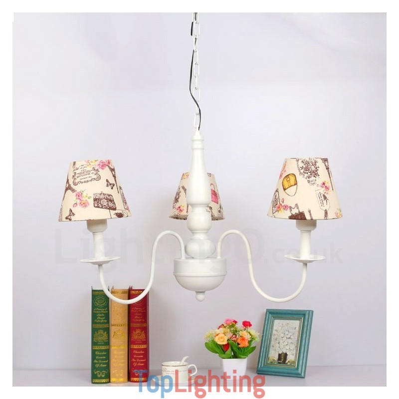 Traditional Classic Integrated Metal Chandelier