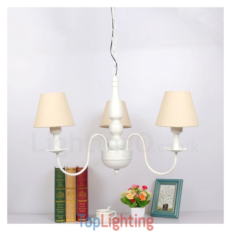 Traditional Classic Integrated Metal Chandelier