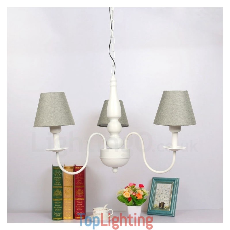 Traditional Classic Integrated Metal Chandelier