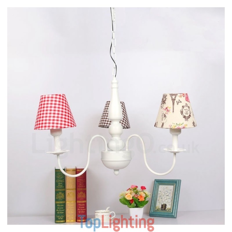 Traditional Classic Integrated Metal Chandelier