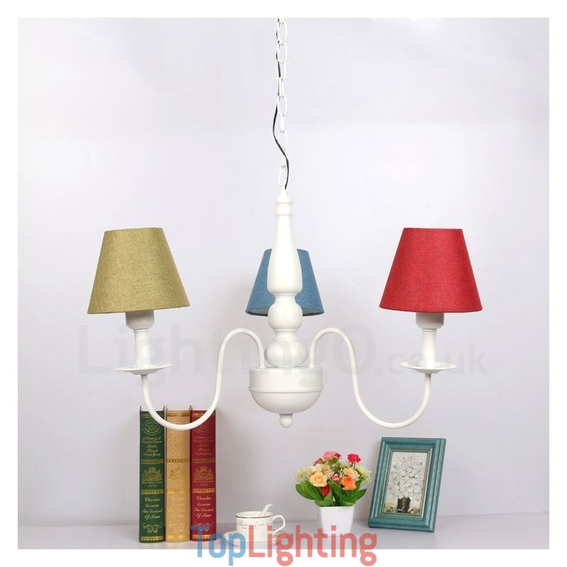 Traditional Classic Integrated Metal Chandelier