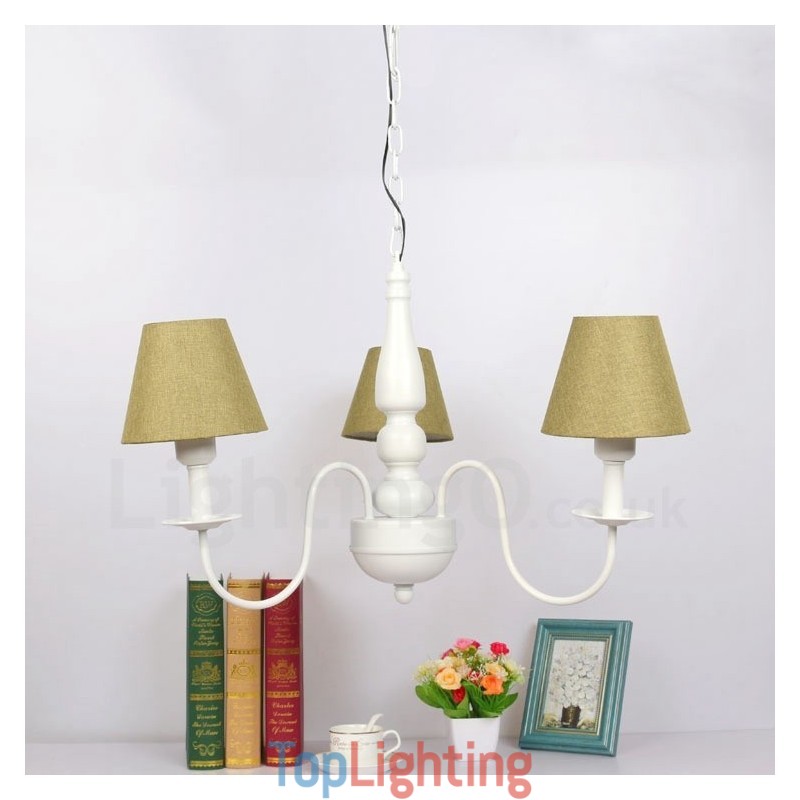 Traditional Classic Integrated Metal Chandelier