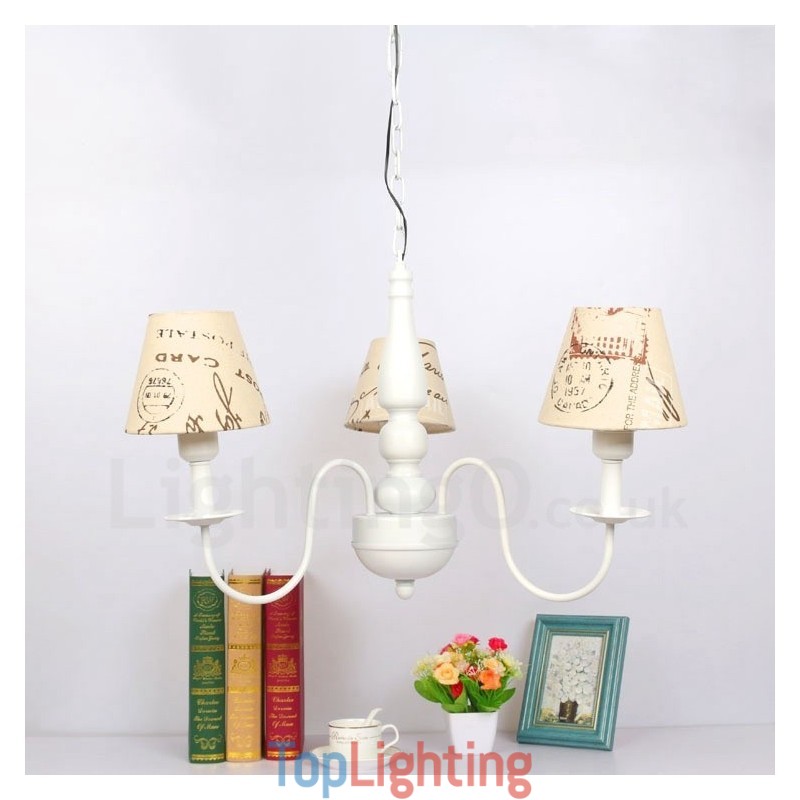 Traditional Classic Integrated Metal Chandelier