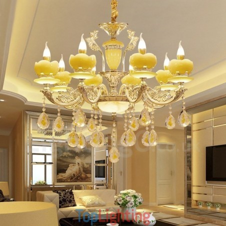 8 Light Traditional Classic Integrated Metal Chandelier 8 Light Traditional Classic Integrated Metal Chandelier