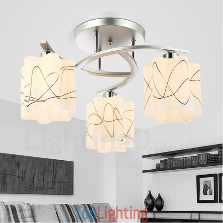 3 Light Modern Contemporary Integrated Chandelier 3 Light Modern Contemporary Integrated Chandelier