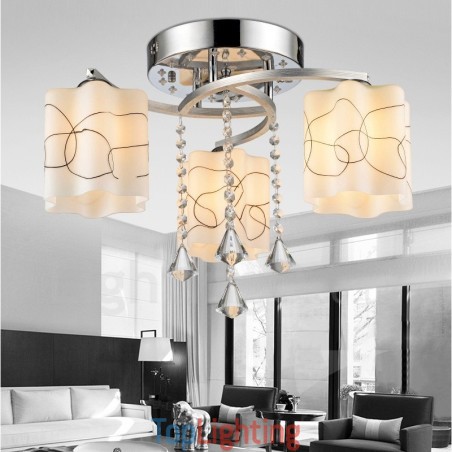 3 Light Modern Contemporary Integrated Chandelier 3 Light Modern Contemporary Integrated Chandelier
