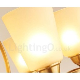 10 Light Rustic Lodge Integrated Metal Chandelier