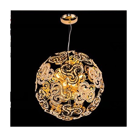 Simple Modern Chandelier Crystal Ball Globe Pendant Light Simple Modern Chandelier Crystal Ball Globe Pendant Light