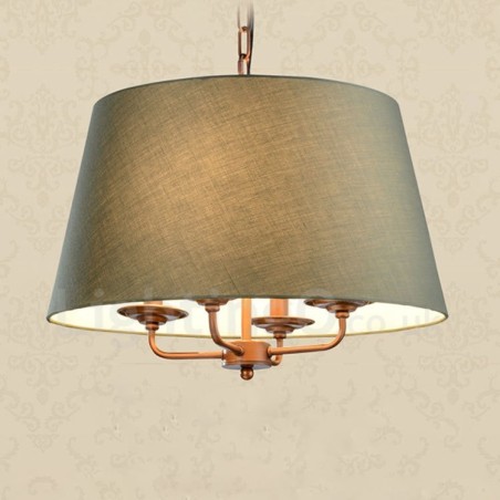 4 Light Rustic Lodge Integrated Metal Chandelier 4 Light Rustic Lodge Integrated Metal Chandelier