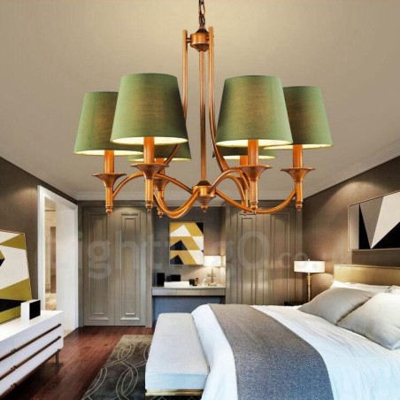 6 Light Rustic Lodge Integrated Metal Chandelier 6 Light Rustic Lodge Integrated Metal Chandelier