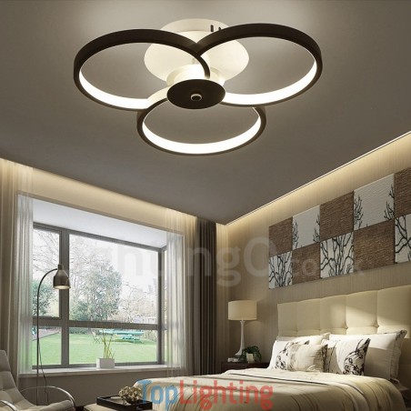 3 Light Modern Contemporary Integrated Metal Chandelier 3 Light Modern Contemporary Integrated Metal Chandelier